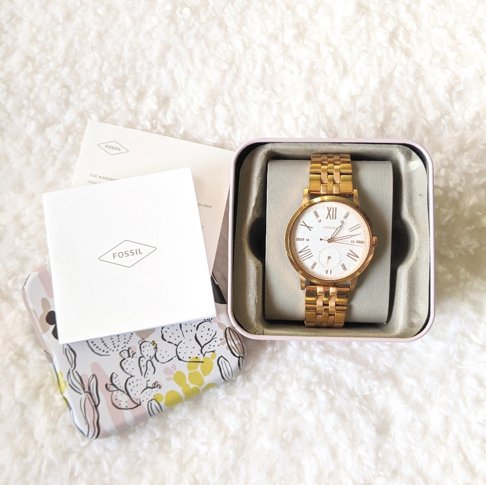 FOSSIL | Gold Watch - Picture 2 of 3